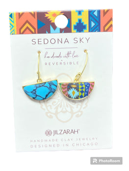 Sedona Sky Shell Earrings