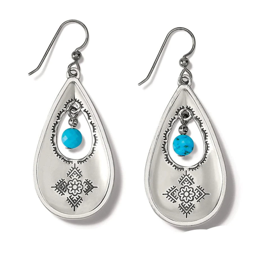 Brighton Mosaic Paseo Teardrop French Wire Earrings