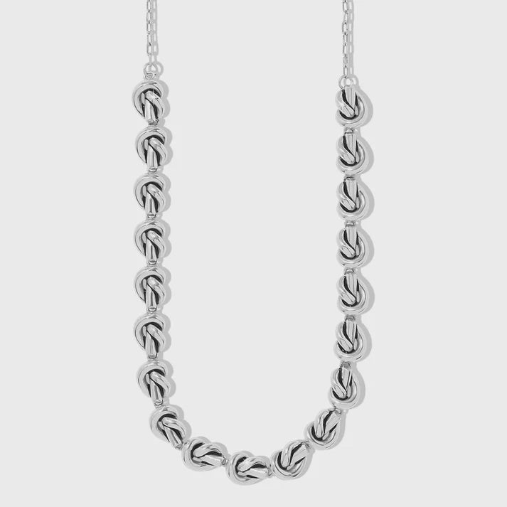Interlok Single Knot Collar Necklace