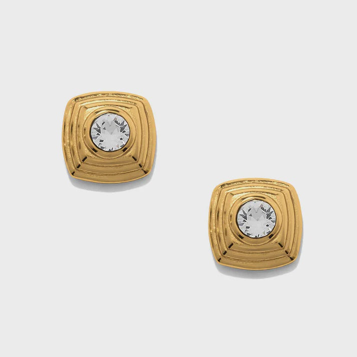 JA0310 -Meridian Etage II Square Post Earrings