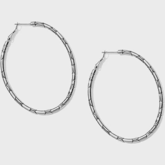 PEBBLE LARGE OVAL HOOP JA5400
