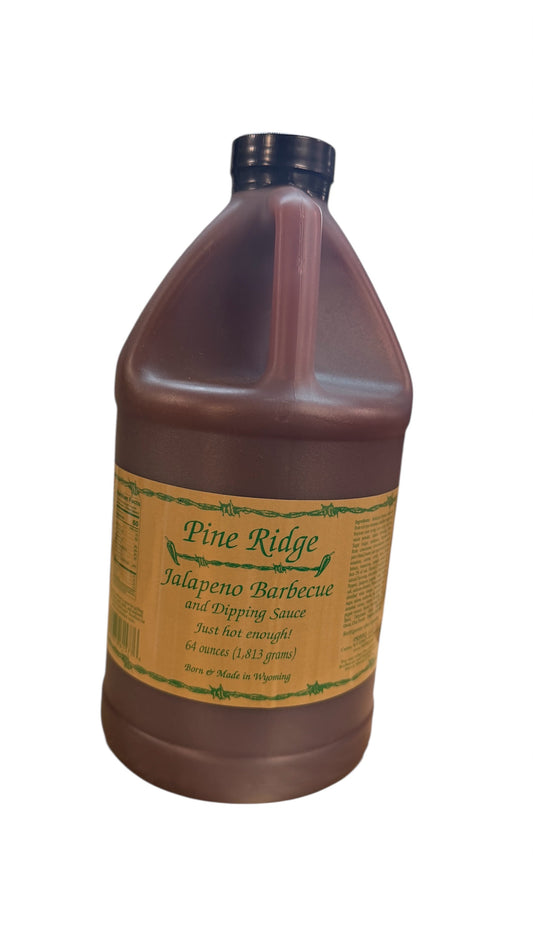 Pine Ridge Barbeque & Dipping Jalapeno sauce - 1/2 Gallon