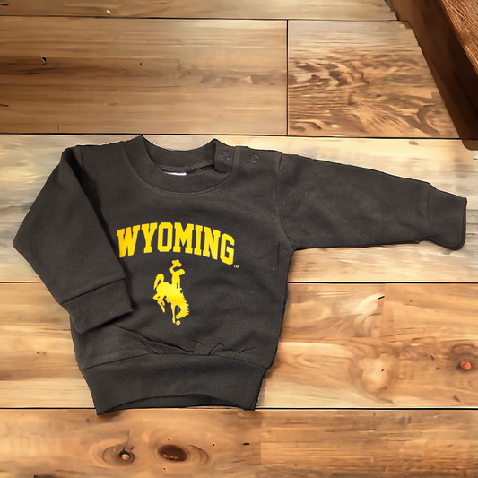 Wyoming Cowboys Baby Sweater