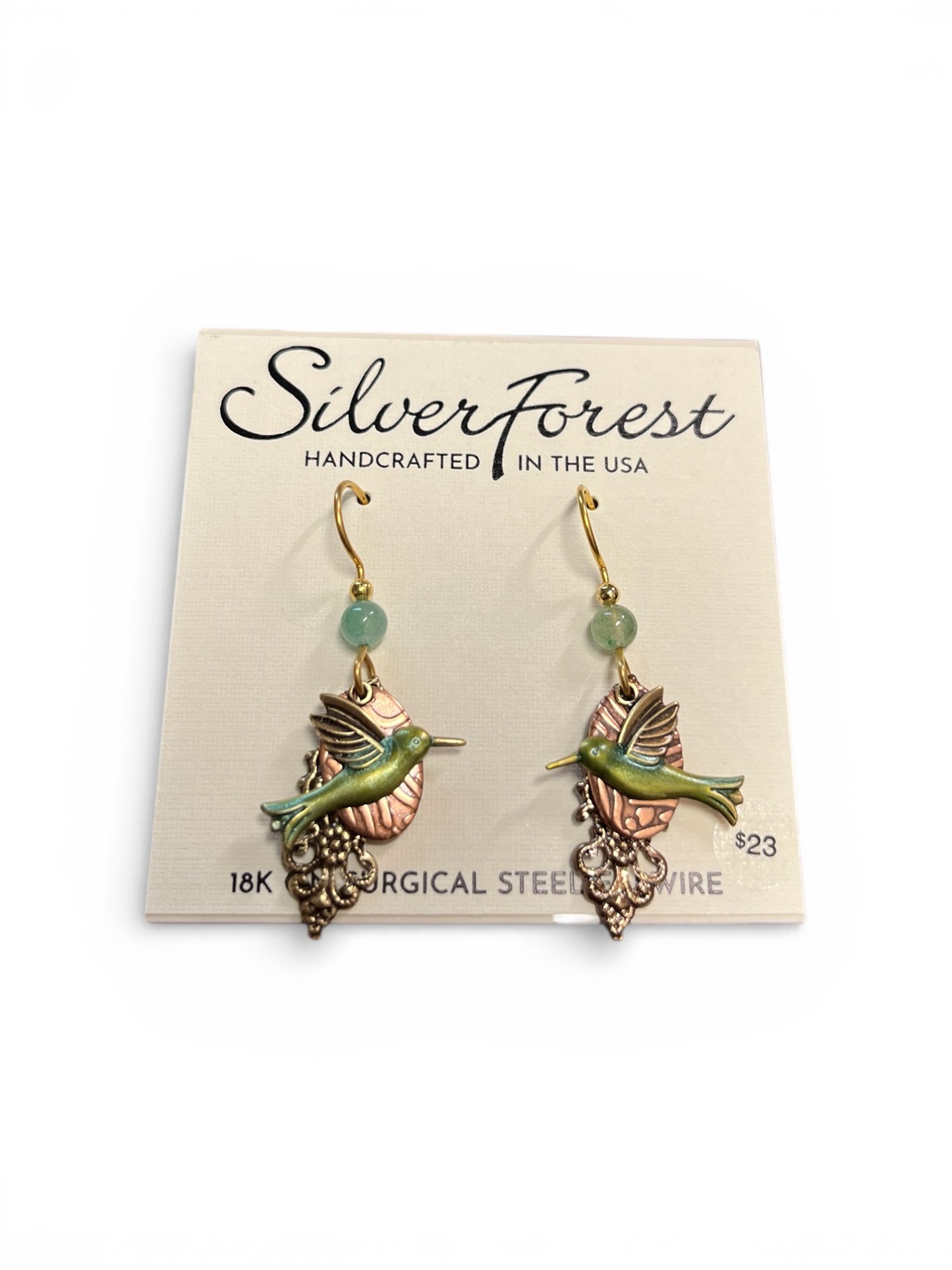 Silver Forest earring E6801