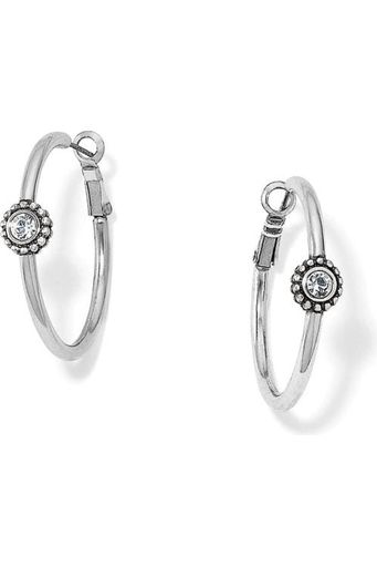 Brighton JE1382 twinkle medium hoop post earrings