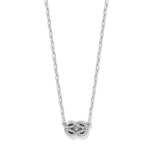 JM0046 -interlok harmony luxe petite necklace