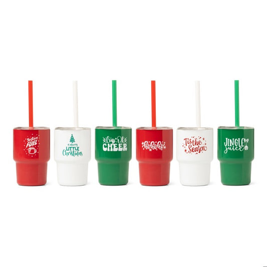 Santa's Lil Supper Mini Tumbler