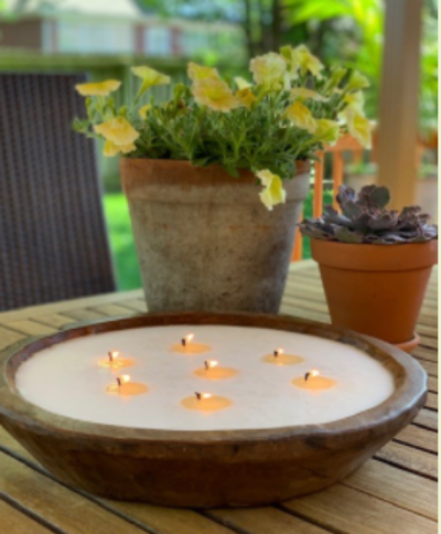 Farmhouse Citronella Candle