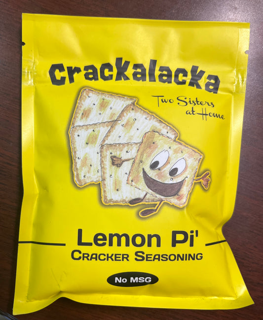 Crackalacka Lemon Pi Cracker Seasoning