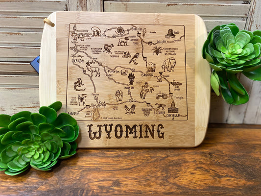 Totally Bamboo Wyoming Cutting Board