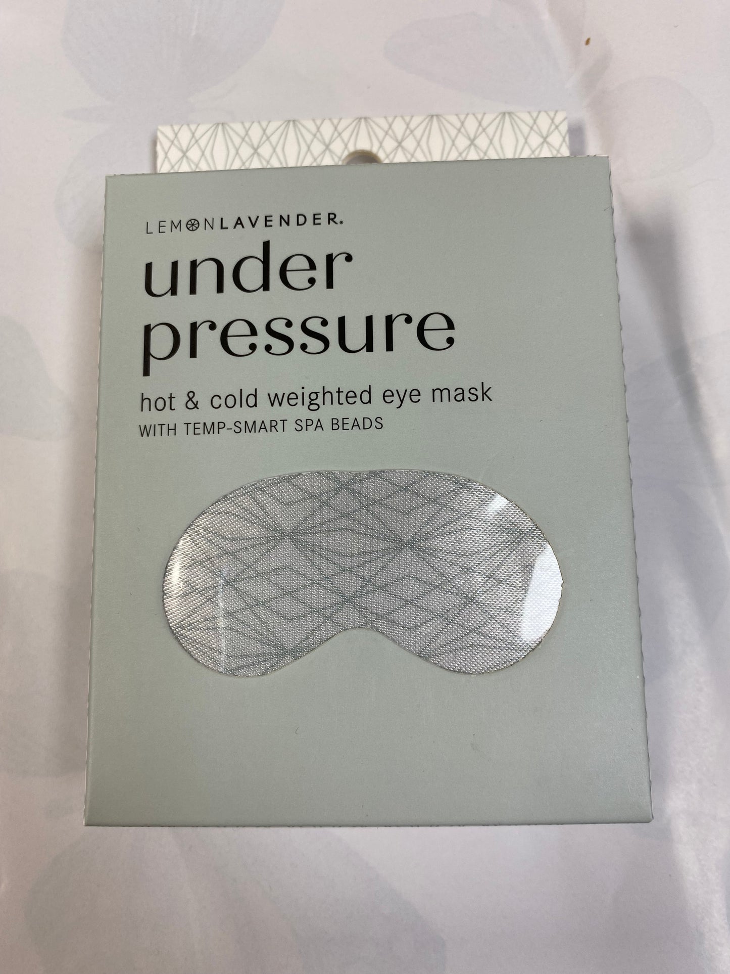 Lemon Lavender Under Pressure Weighted Eye Mask