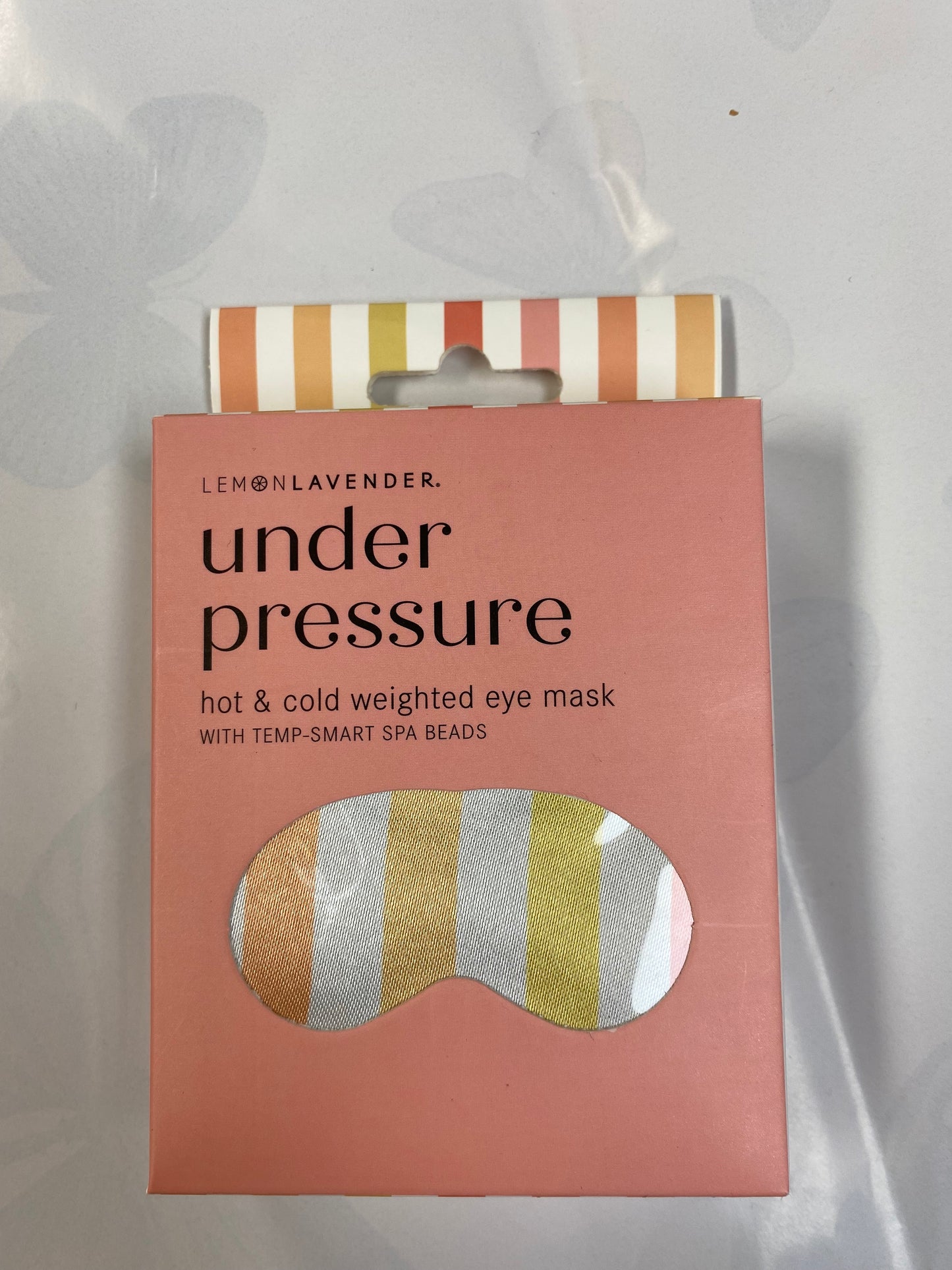 Lemon Lavender Under Pressure Weighted Eye Mask