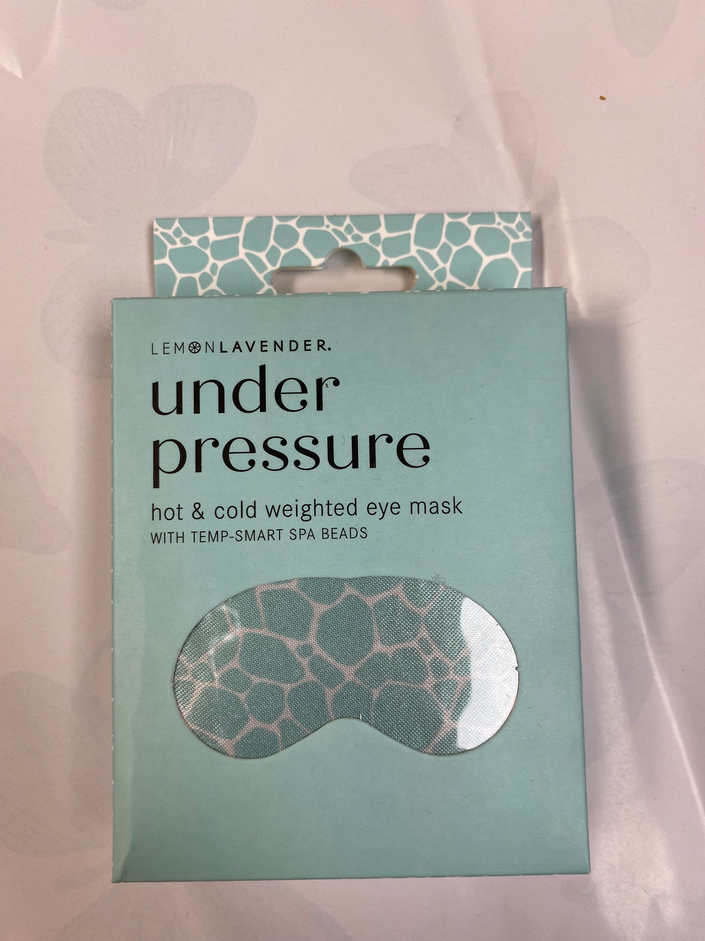 Lemon Lavender Under Pressure Weighted Eye Mask