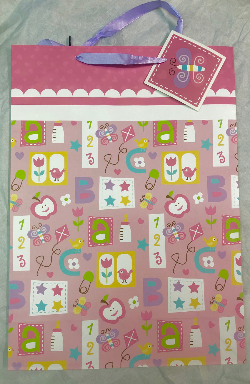 Paper Craft Large Baby Shower Gift Bags