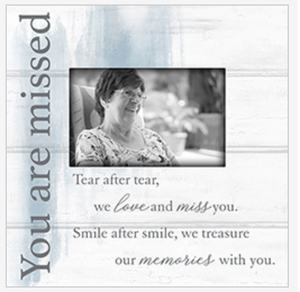 You Are Missed Memory Frame