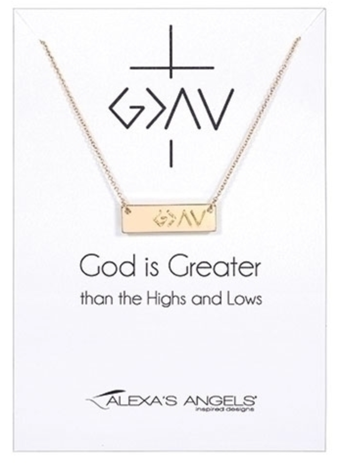 God Is Greater Than Necklace