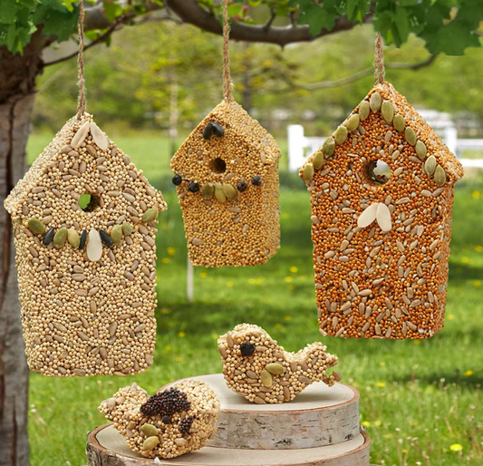 House Trio Bird Seed Gift Set