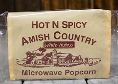 Amish Microwave  Popcorn