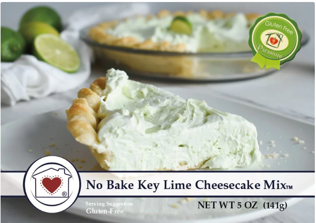 No Bake Key Lime Cheesecake