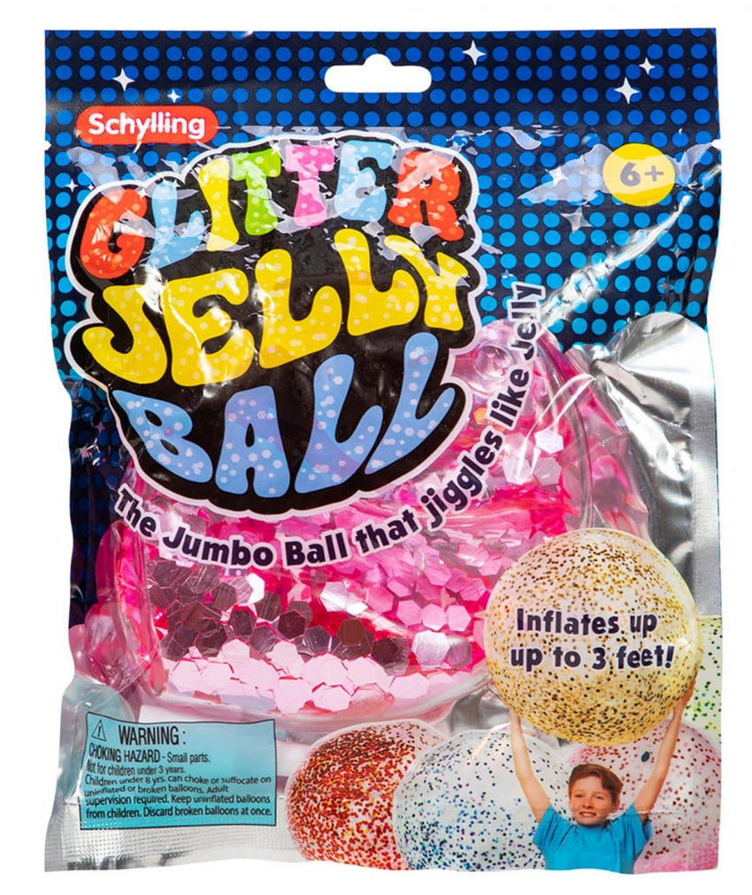 Glitter Jumbo Jelly Ball