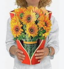 Pop up Flower Bouquet Cards by Freshcut