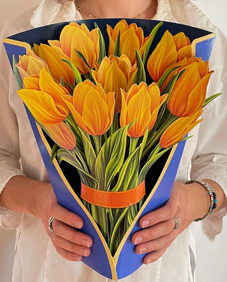 Pop up Flower Bouquet Cards by Freshcut