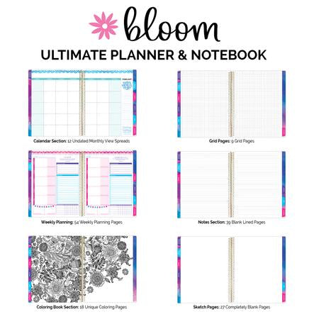 6 in 1 Ultimate Planner & Notebook