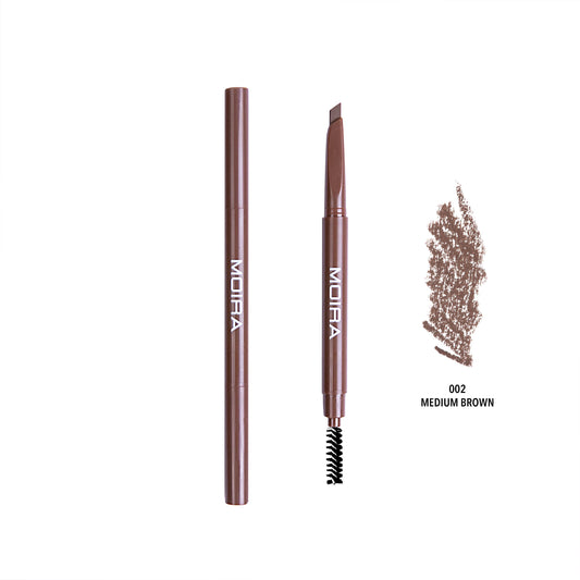 Dual Brow Pencil 002 Medium Brown