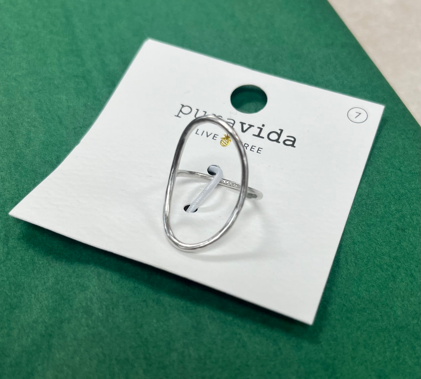 Pura Vida Oval Open Ring