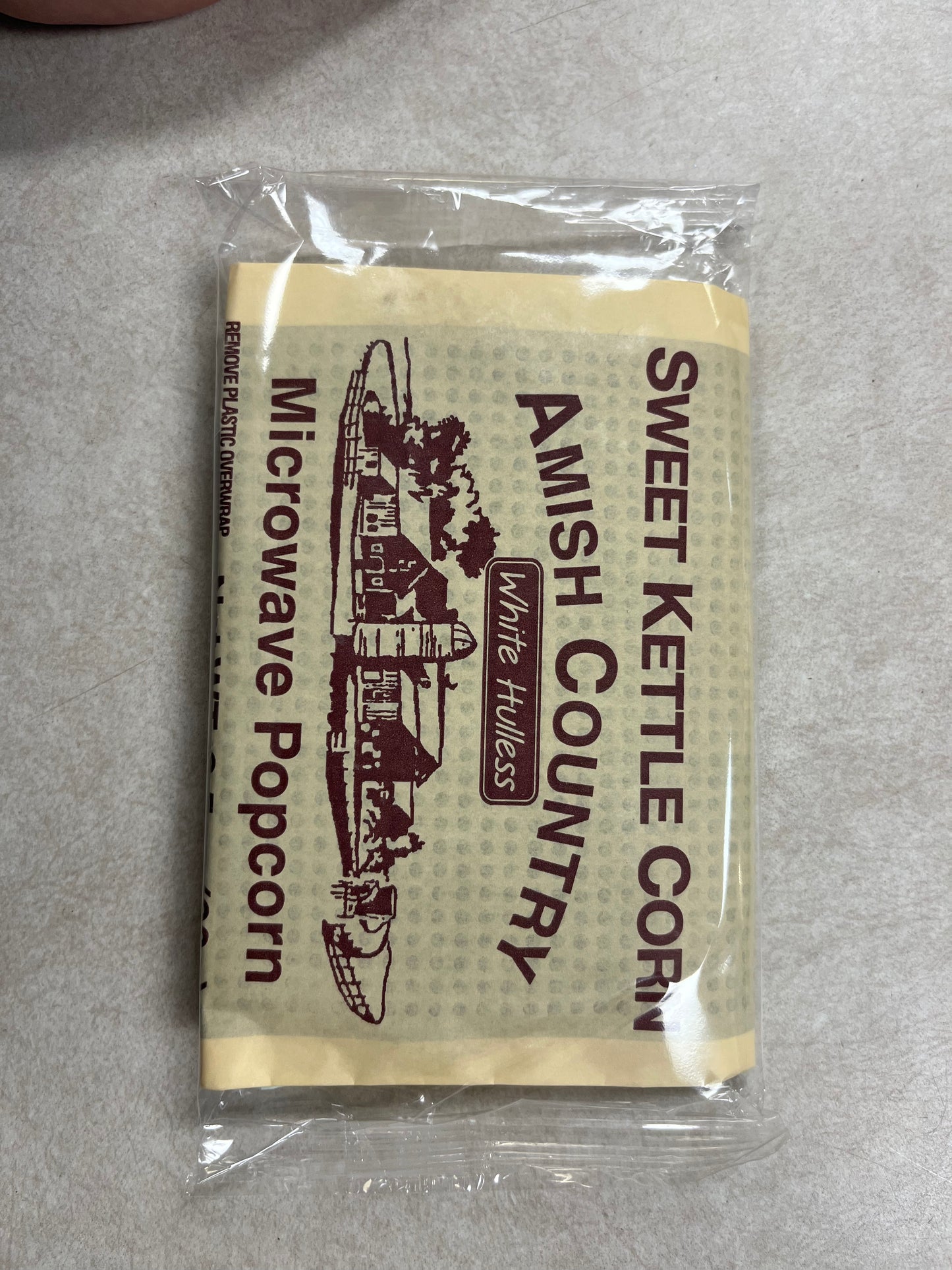 Amish County Micorwave popcorn singles