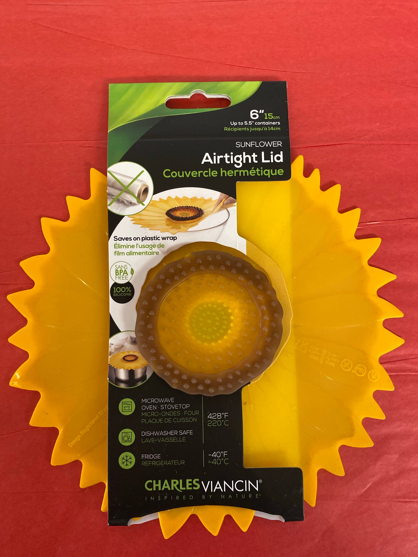 Sunflower Airtight lid