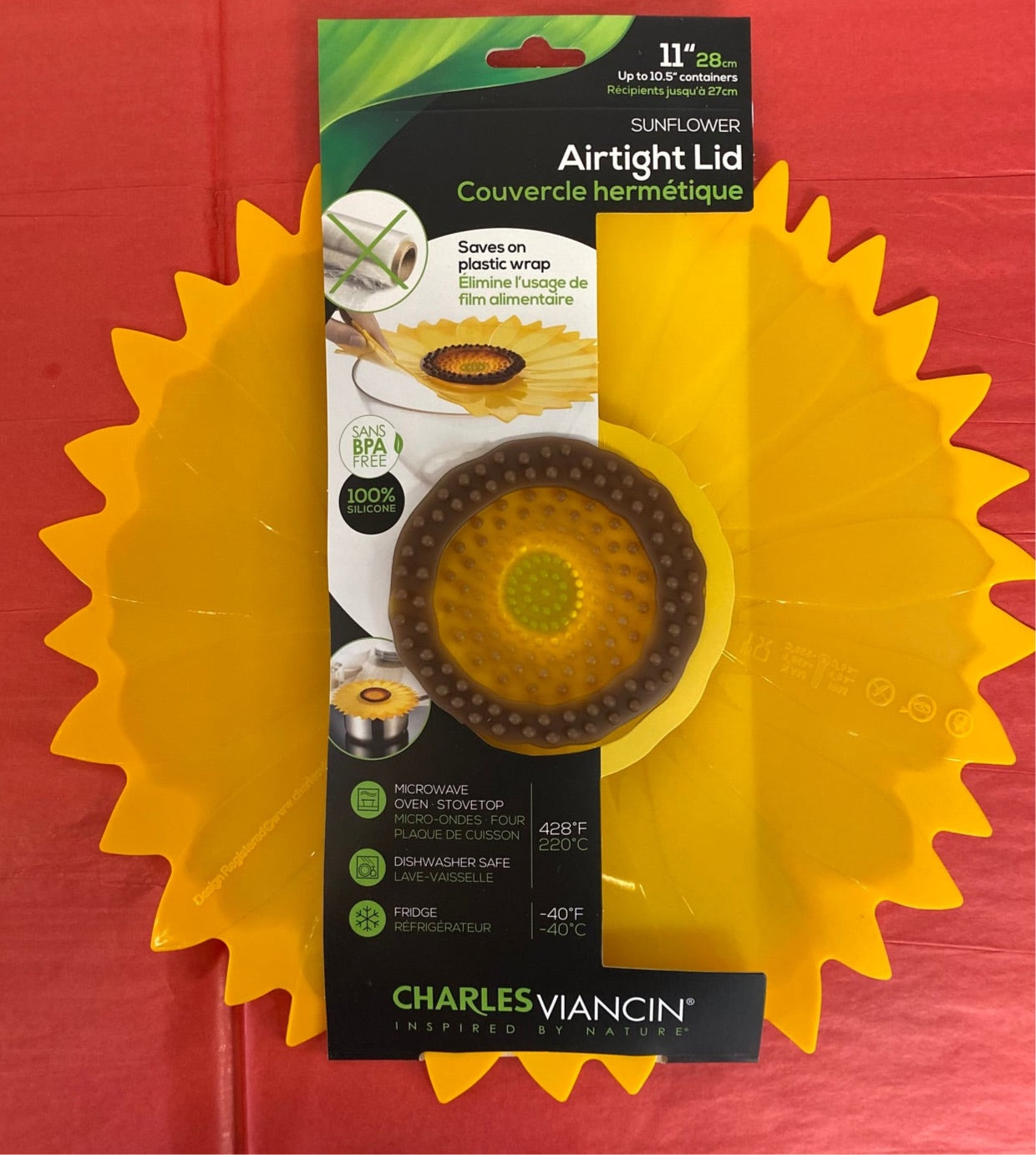 Sunflower Airtight lid