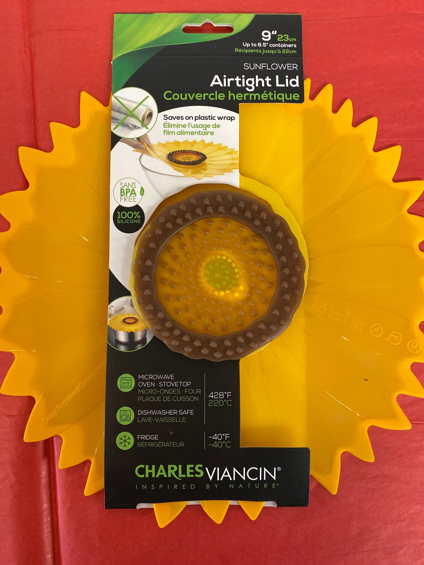 Sunflower Airtight lid