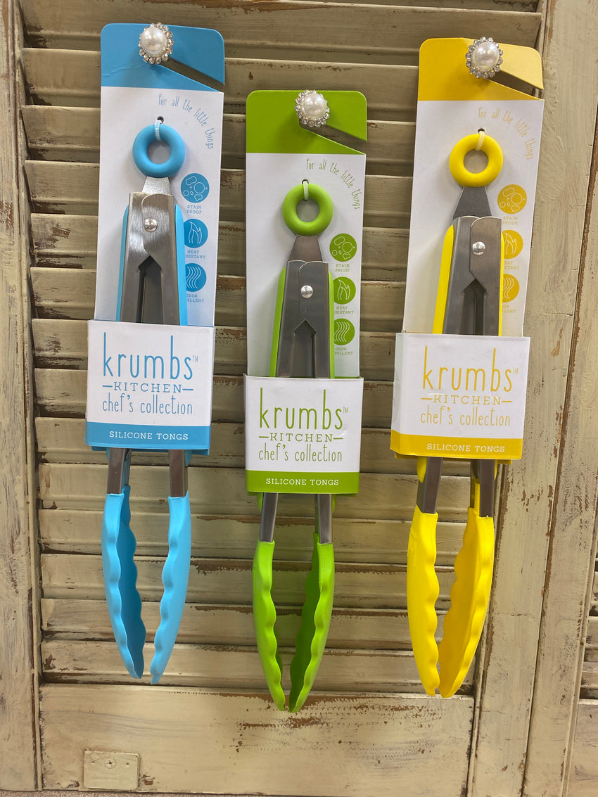 Krumbs Kitchen Silicone Tongs