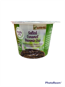 Molly & You Allergy Friendly Salted Caramel Brownie Cup