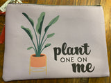Plant Cosmetic Bag