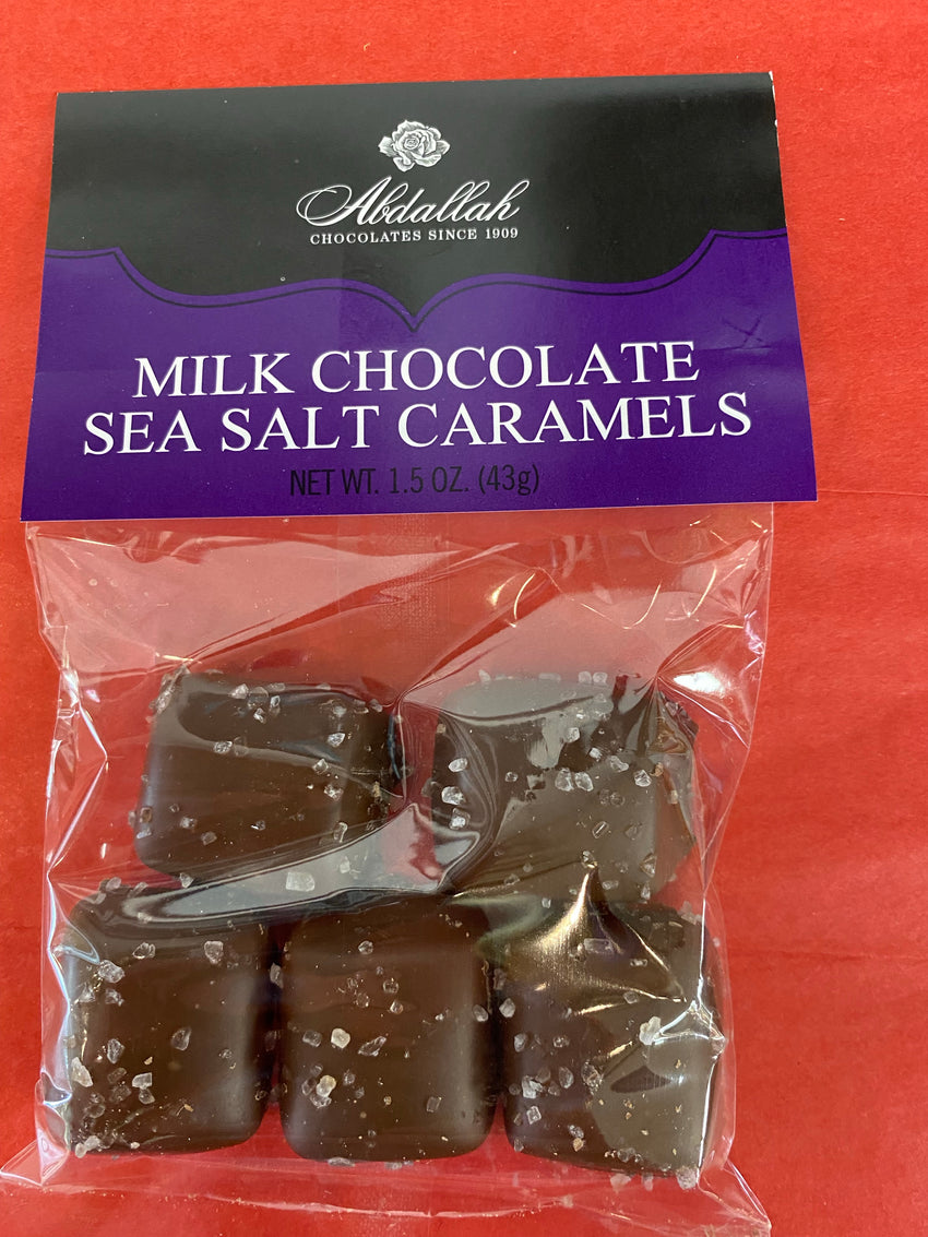 Abdallah Milk Chocolate Sea Salt Caramels
