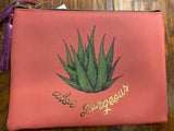 Plant Cosmetic Bag