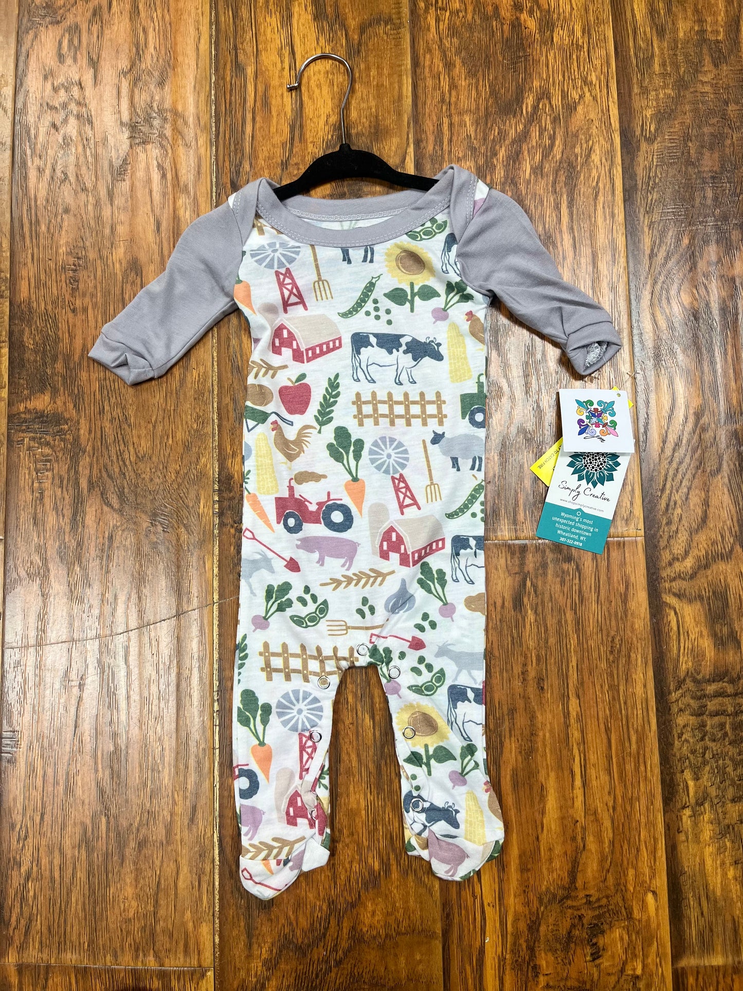 Barn Life Baby Romper