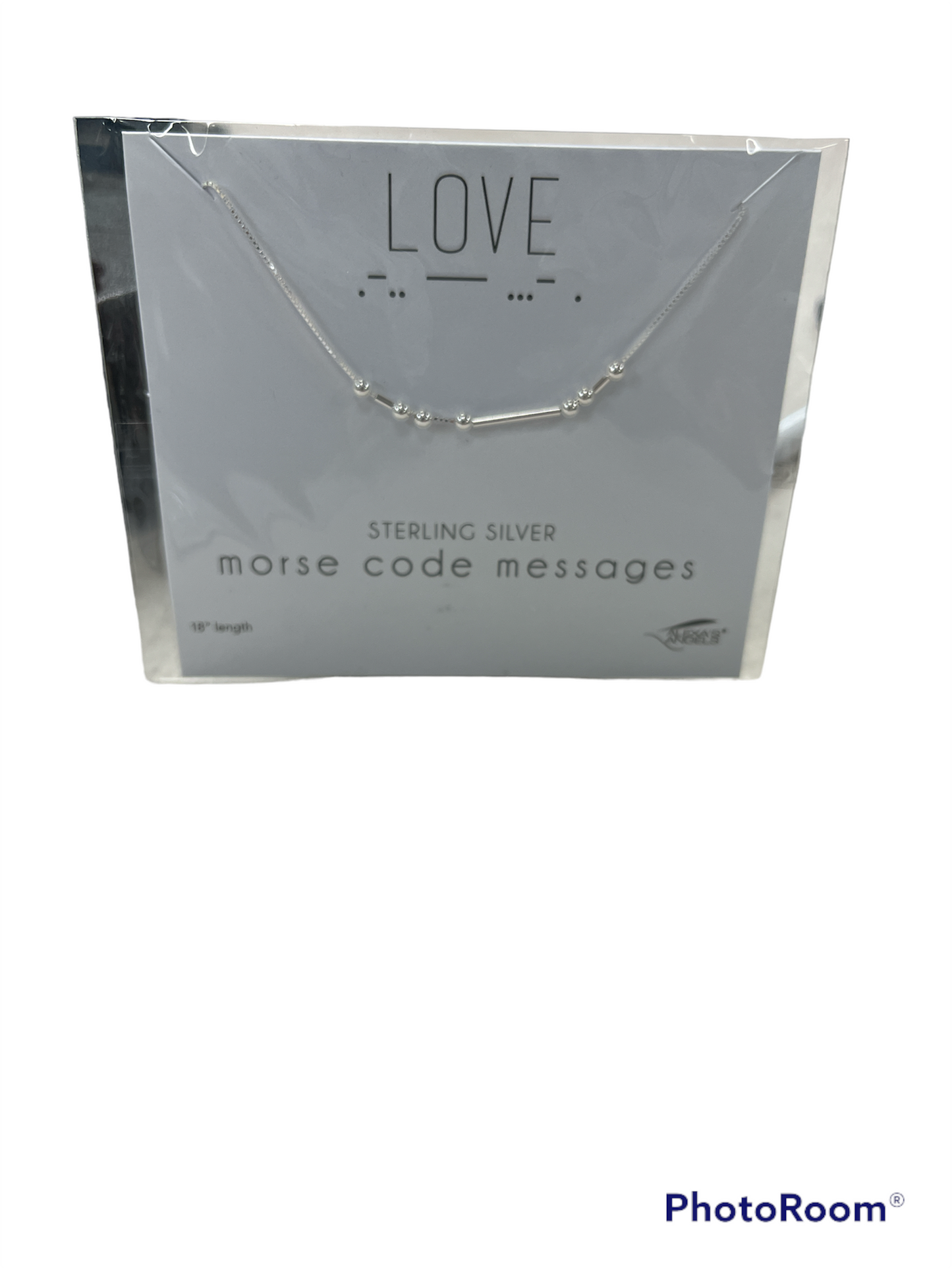 Morse Code Necklace