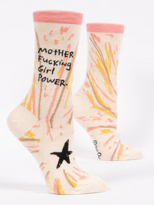 Mother F’ing Girl Power Women’s Crew Socks