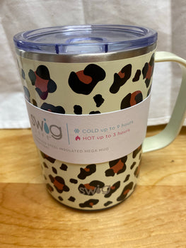 Swig leopard 24oz insulated mega mug