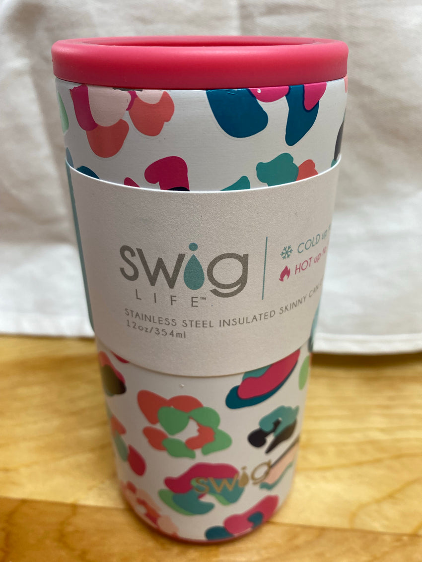 Swig party animal 12oz insulated skinny can cooler