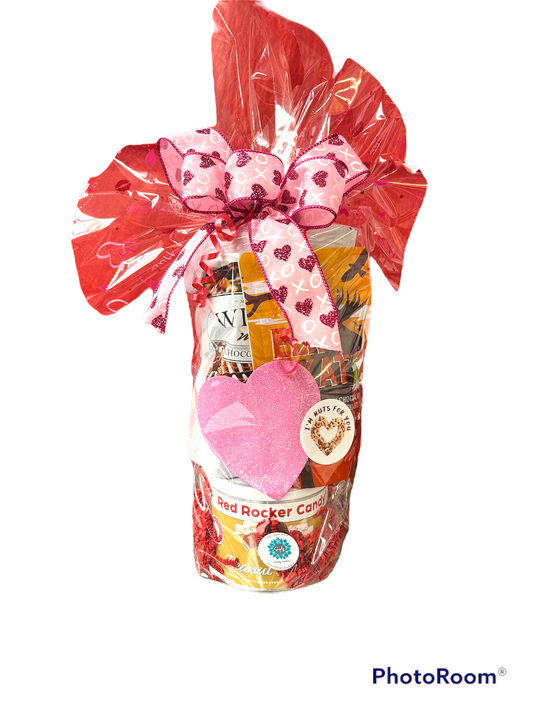 I’m Nuts for you Valentine Gift Basket