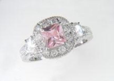 Pink Gem Ring Style 4