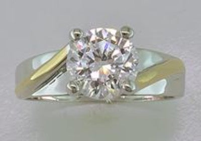 Genuine Cubic Zirconia Ring Style 5